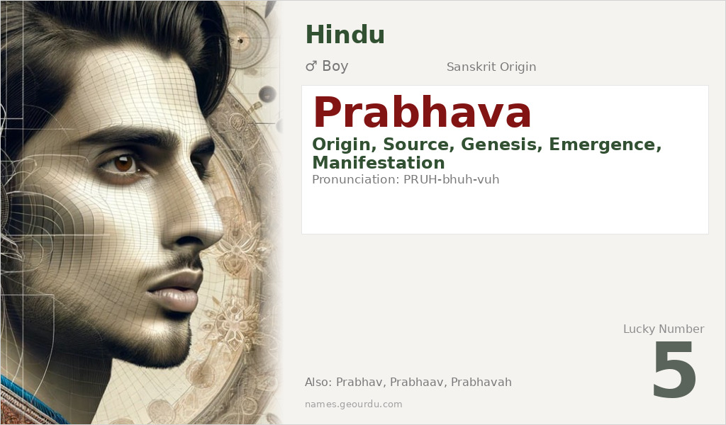 Prabhava Name Meaning and Details
