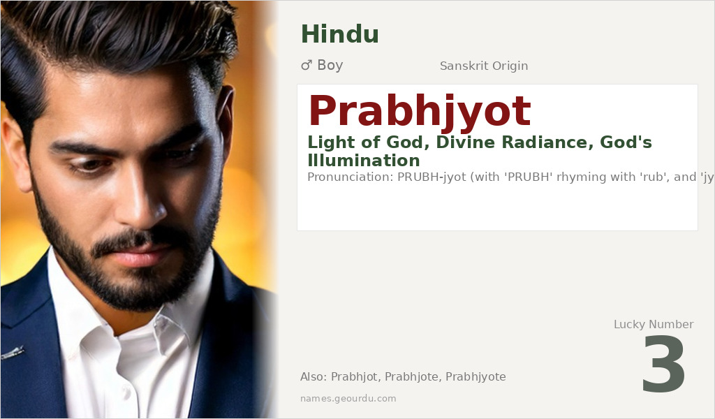 Prabhjyot Name Meaning and Details