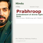 Prabhroop Name Meaning and Details