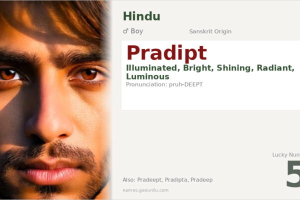 Pradipt Name Meaning — Sanskrit Origin, Boy Name & Details (2025)