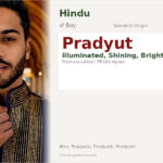 Pradyut Name Meaning and Details