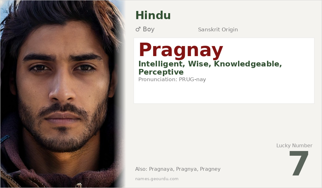 Pragnay Name Meaning and Details