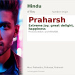 Praharsh Name Meaning and Details
