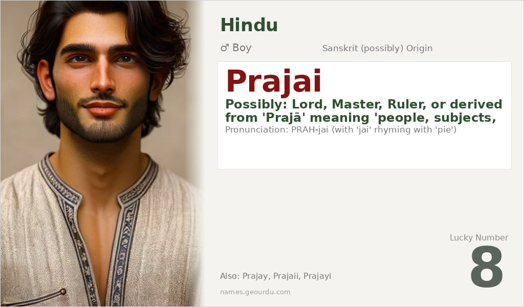 Prajai Name Meaning and Details