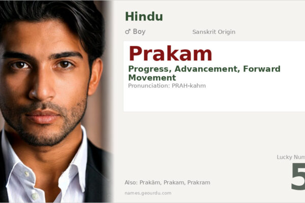 Prakam Name Meaning — Sanskrit Origin, Boy Name & Details (2025)