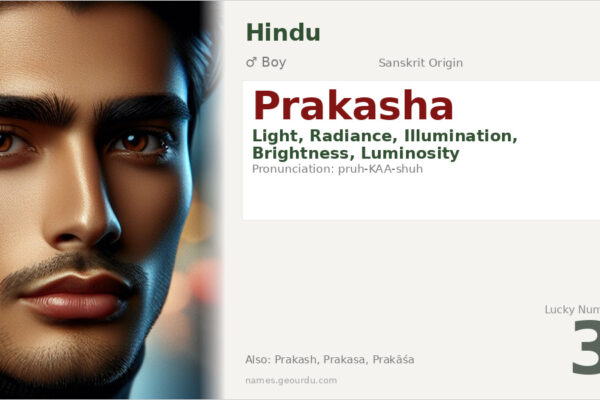 Prakasha Name Meaning — Sanskrit Origin, Boy Name & Details (2025)