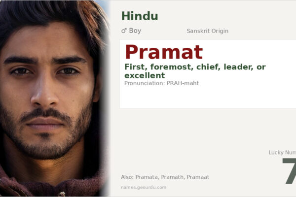 Pramat Name Meaning — Sanskrit Origin, Boy Name & Details (2025)