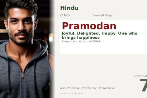 Pramodan Name Meaning — Sanskrit Origin, Boy Name & Details (2025)