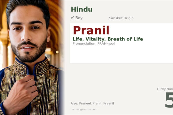 Pranil Name Meaning — Sanskrit Origin, Boy Name & Details (2025)
