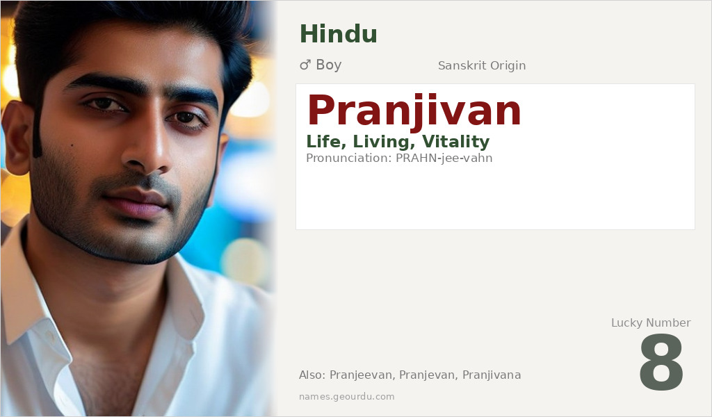 Pranjivan Name Meaning and Details