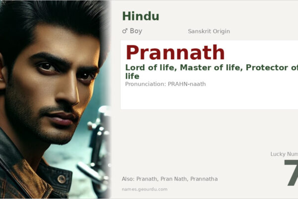 Prannath Name Meaning — Sanskrit Origin, Boy Name & Spiritual Significance (2025)