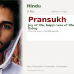 Pransukh Name Meaning and Details