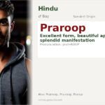 Praroop Name Meaning and Details