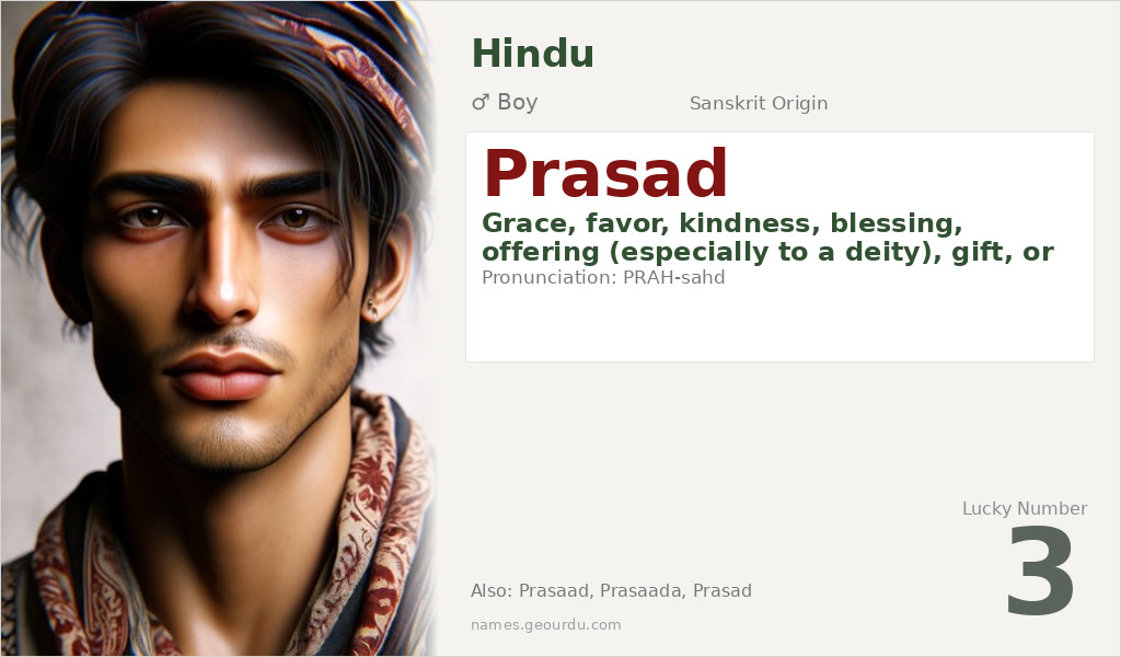 Prasad Name Meaning and Details