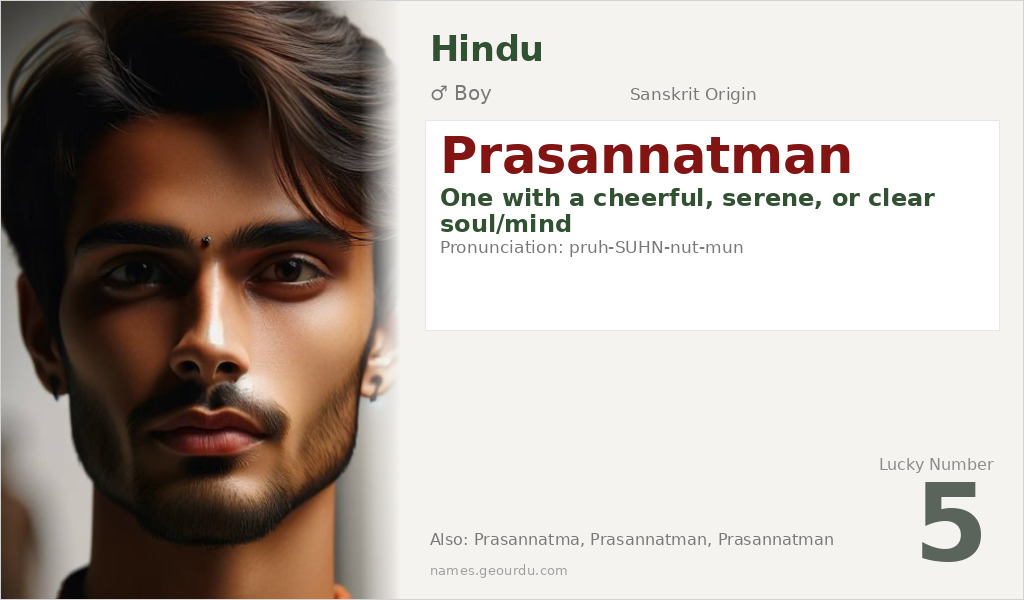 Prasannatman Name Meaning and Details