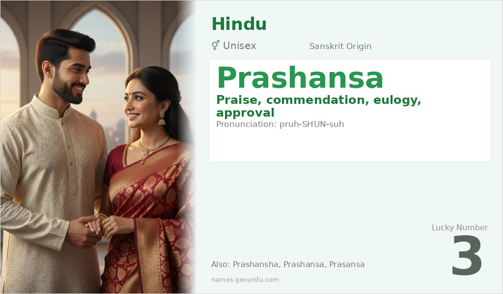 Prashansa Name Meaning and Details