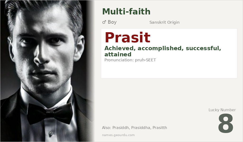 Prasit Name Meaning and Details