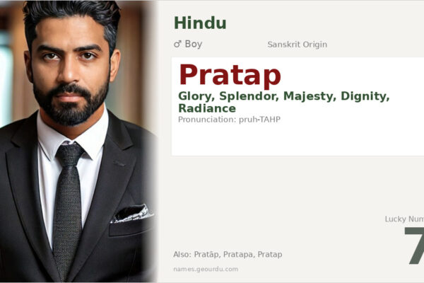 Pratap Name Meaning — Sanskrit Origin, Boy Name & Royal Significance (2025)