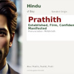 Prathith Name Meaning and Details