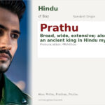 Prathu Name Meaning and Details