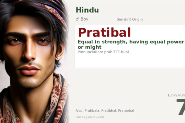Pratibal Meaning — Sanskrit Origin, Boy Name & Details (2025)