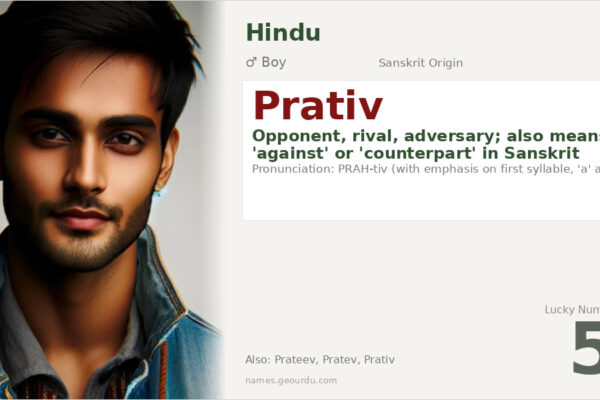 Prativ Name Meaning — Sanskrit Origin, Boy Name & Details (2025)