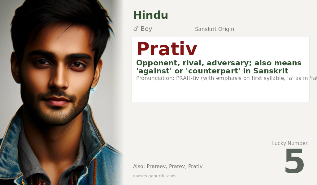 Prativ Name Meaning and Details