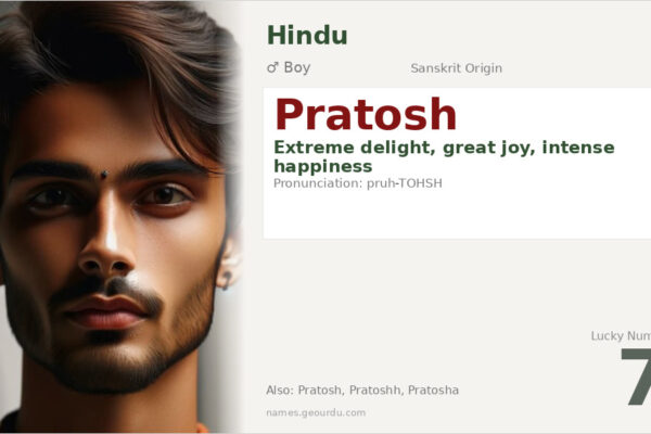 Pratosh Name Meaning — Sanskrit Origin, Boy Name & Details (2025)