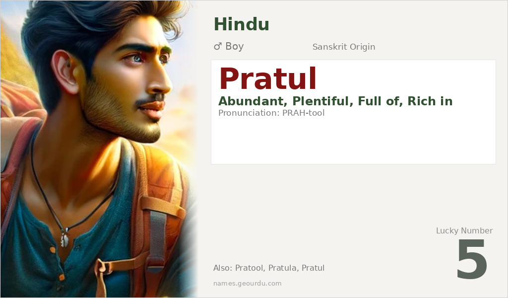 Pratul Name Meaning and Details