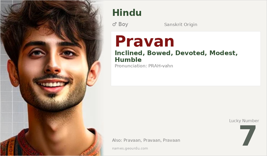 Pravan Name Meaning and Details