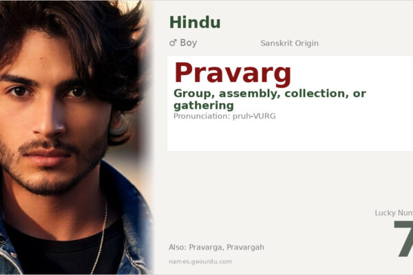 Pravarg Name Meaning — Sanskrit Origin, Boy Name & Details (2025)
