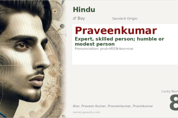 Praveenkumar Meaning — Sanskrit Origin, Boy Name & Details (2025)
