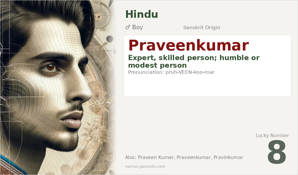 Praveenkumar Name Meaning and Details