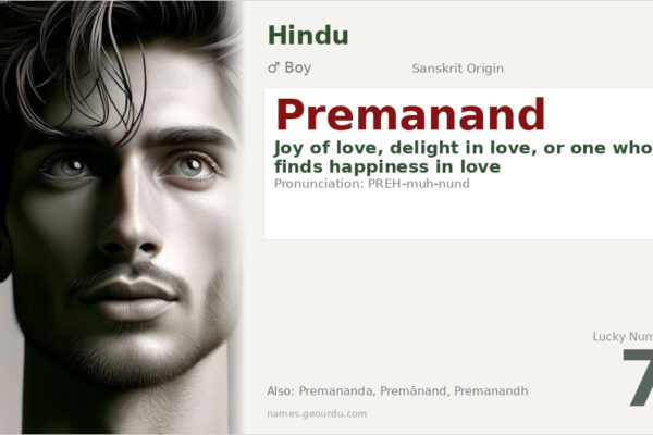 Premanand Meaning — Sanskrit Origin, Boy Name & Details (2025)
