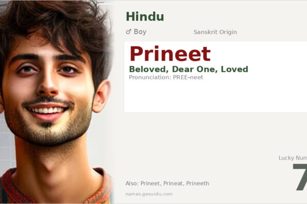 Prineet Name Meaning — Sanskrit Origin, Boy Name & Details (2025)