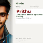 Prithu Name Meaning and Details