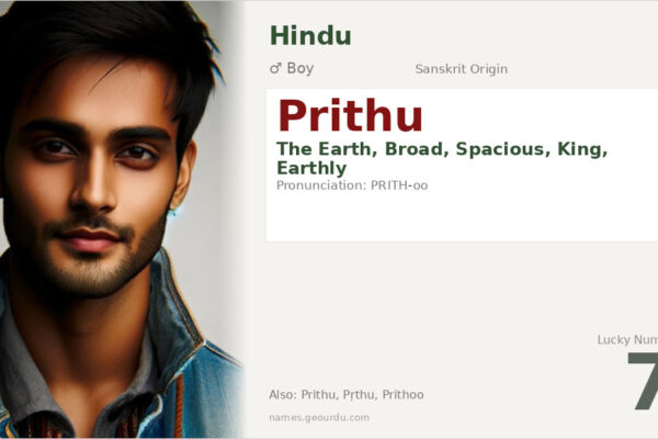 Prithu Name Meaning — Sanskrit Origin, Boy Name & Details (2025)