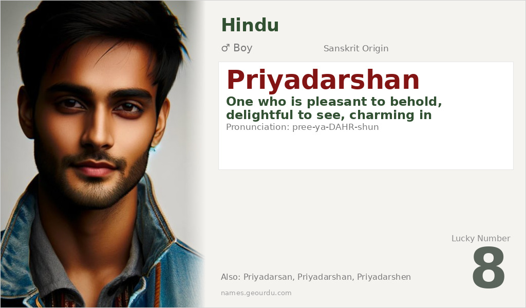 Priyadarshan Name Meaning and Details