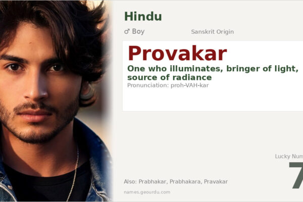 Provakar Name Meaning — Sanskrit Origin, Boy Hindu Name & Details (2025)