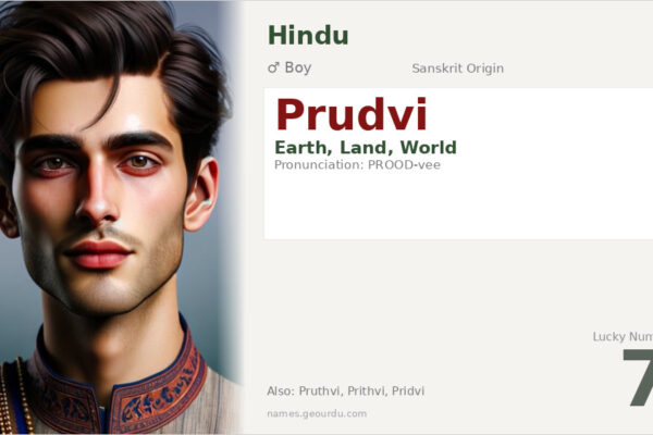 Prudvi Name Meaning — Sanskrit Origin, Boy Hindu Name & Details (2025)