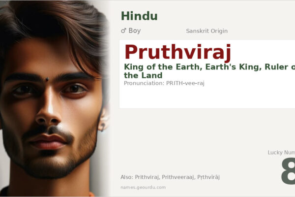 Pruthviraj Name Meaning — Sanskrit Origin, Boy Name & Historical Significance (2025)