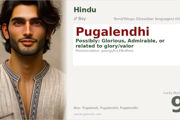 Pugalendhi Name Meaning — Origin, Gender & Details (2025)