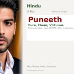 Puneeth Name Meaning and Details