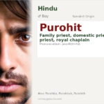 Purohit Name Meaning and Details