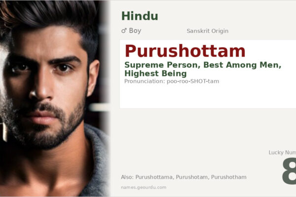 Purushottam Name Meaning — Sanskrit Origin, Boy Name & Spiritual Significance (2025)