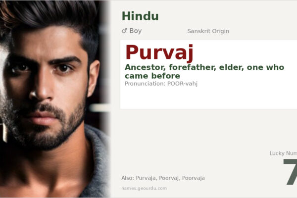 Purvaj Name Meaning — Sanskrit Origin, Boy Name & Details (2025)