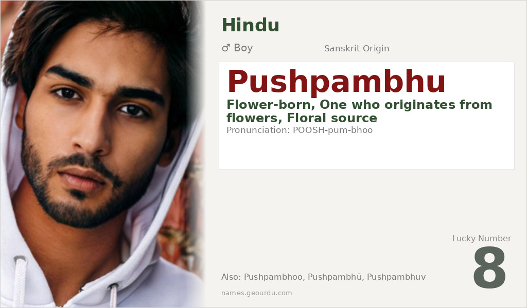 Pushpambhu Name Meaning and Details
