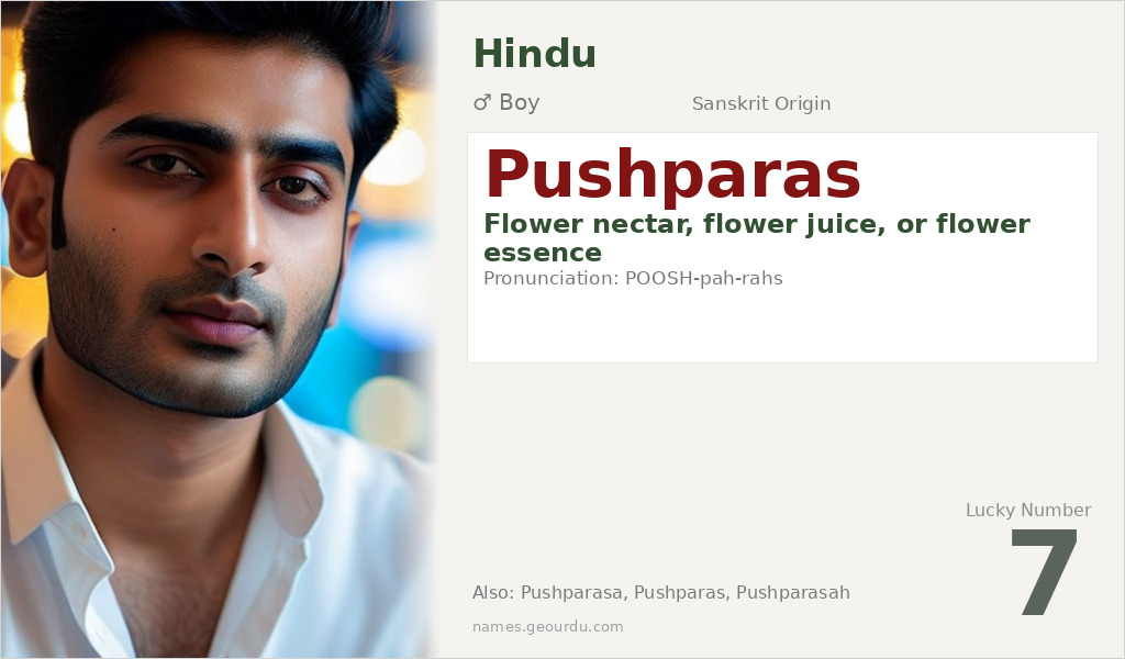 Pushparas Name Meaning and Details