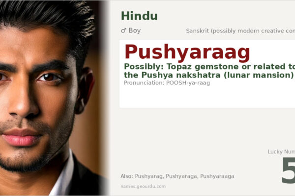 Pushyaraag Name Meaning — Origin, Gender & Details (2025)