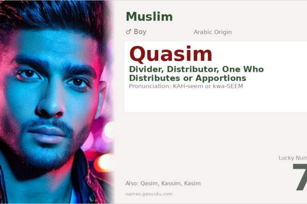 Quasim Name Meaning — Arabic Origin, Boy Name & Details (2025)